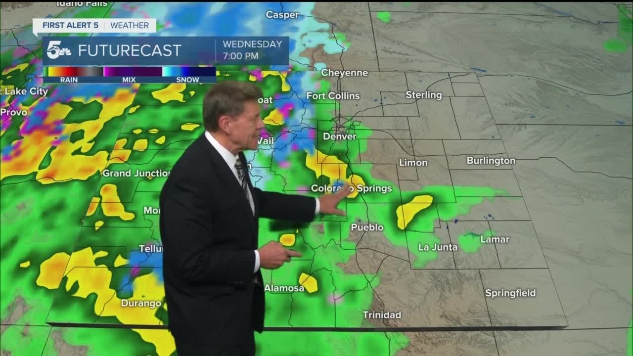 Drier air and sunshine returns to Southern Colorado Thursday - YouTube