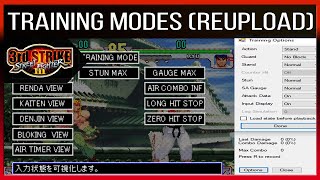(FIGHTCADE 1)SF 3rd Strike| PC training modes (reupload)