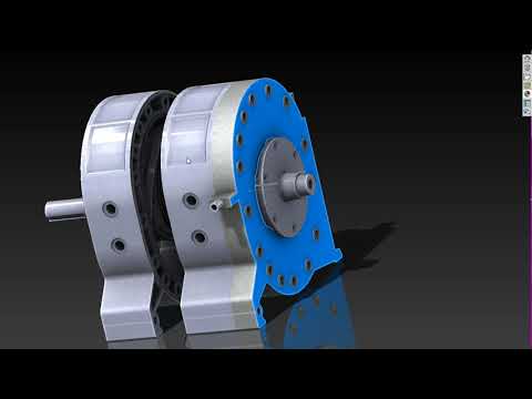 Rotary Engine - SolidWorks -