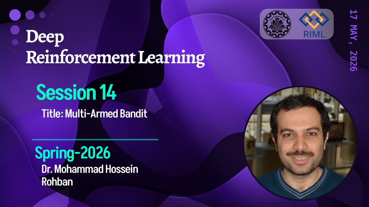 Reinforcement Learning 2026 - Session 14