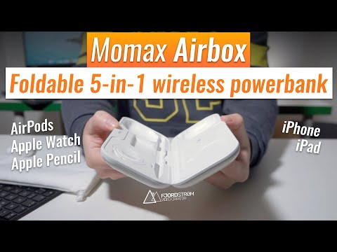 Airbox REVIEW: a foldable 5-in-1 wireless powerbank for AirPods, Apple Watch, iPhone, iPad & Pencil