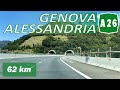 A26 | GENOVA - ALESSANDRIA | Autostrada dei Trafori