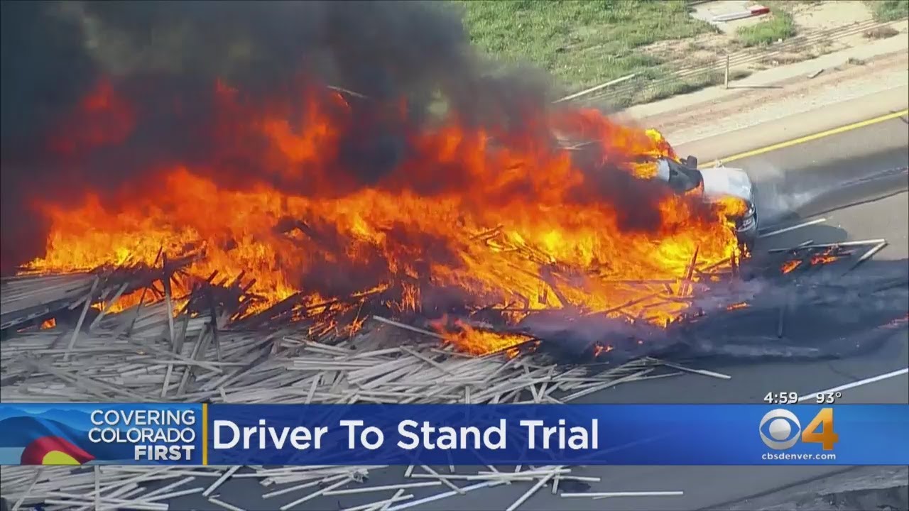 newspaper mockup Semi Driver Accused In Deadly Fiery I-70 Crash To Stand Trial