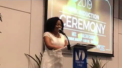 2019 PTK Induction Keynote Speech - Hellen Rivas