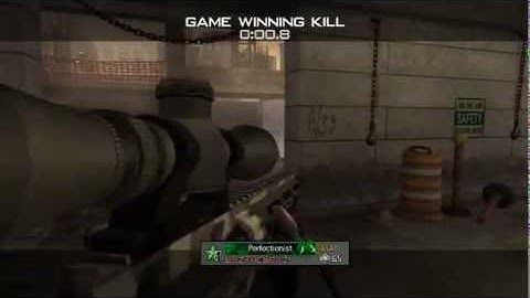 mw3 360 silent shot final killcam