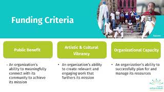 CAC 2026 General Operating Support Workshop - grants up to $20,000