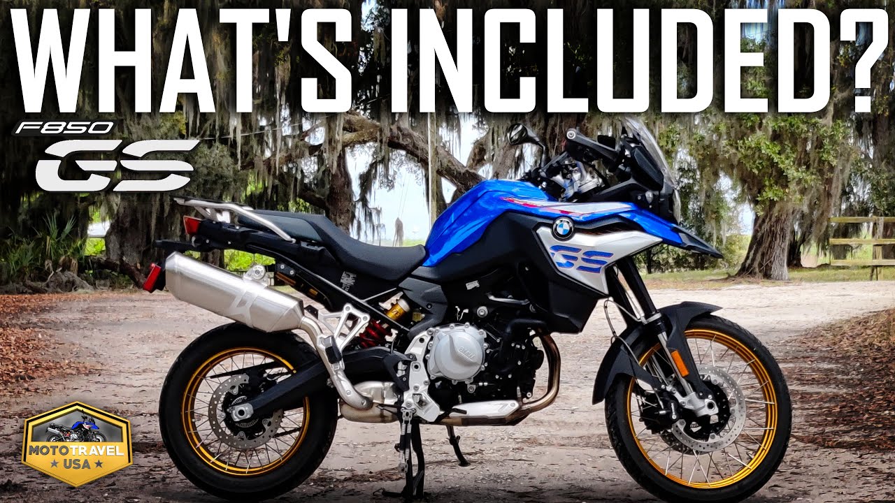 2022 F850GS Features | F850GS Premium Package Options Included - YouTube
