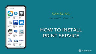 How to Install Print Service - Samsung [Android 11 - One UI 3] screenshot 2