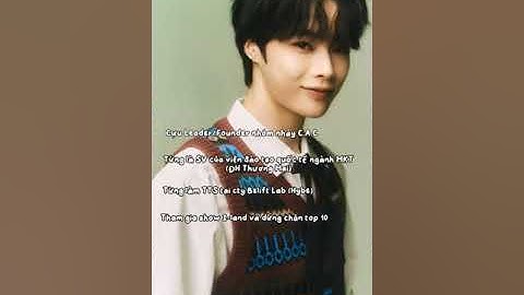 Tìm hiểu về idol Kpop người Việt - HANBIN Ngô Ngọc Hưng (thành viên nhóm TEMPEST)