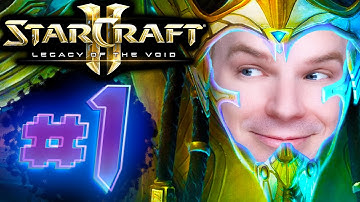 Legacy Of The Void Playthrough - Part 1 - HUSKY PLAYS - StarCraft 2