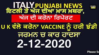 Italian News in Punjabi 2 dec |Italy to Punjabi Khabra |Italian Punjabi News |#Desimediaitaly