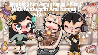 MINI VLOG AVATAR WORLD | KENTWORTH & KIMMY JAGA BABY KIM AERY'S HANYA 5 MENIT
