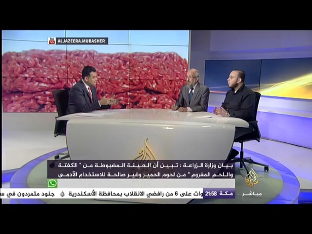 نافذة تفاعلية .. وزارة الزراعة المصرية تعلن ضبط 7 أطنان من لحوم الحمير بمحافظة الجيزة
