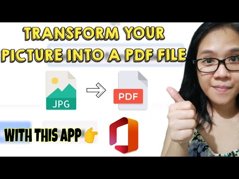 Video: Maaari ba akong mag-save ng JPG bilang isang PDF?