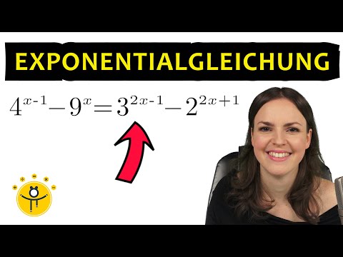 Schwere EXPONENTIALGLEICHUNGEN lösen – Ausklammern, Logarithmus, Beispiele