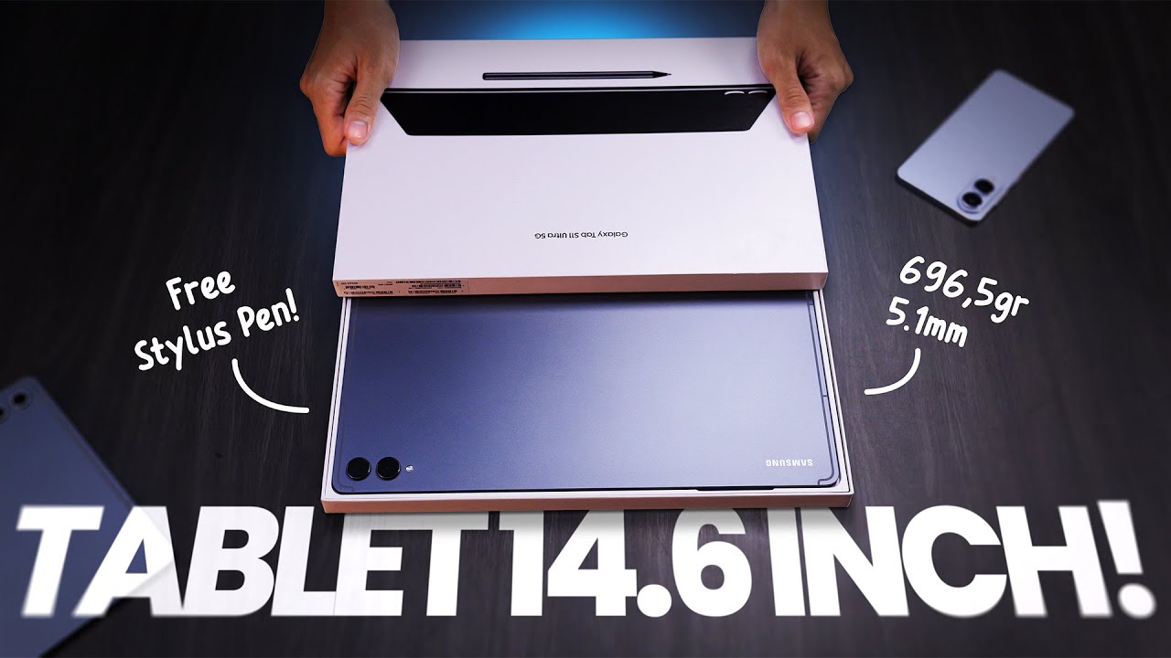 Bye-bye Laptop?! 14,6 inch, AI Canggih, S-Pen, 5G | Samsung Tab S11 ...