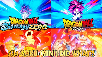 SSJ4 Goku Mini (Daima) Full Moveset References
