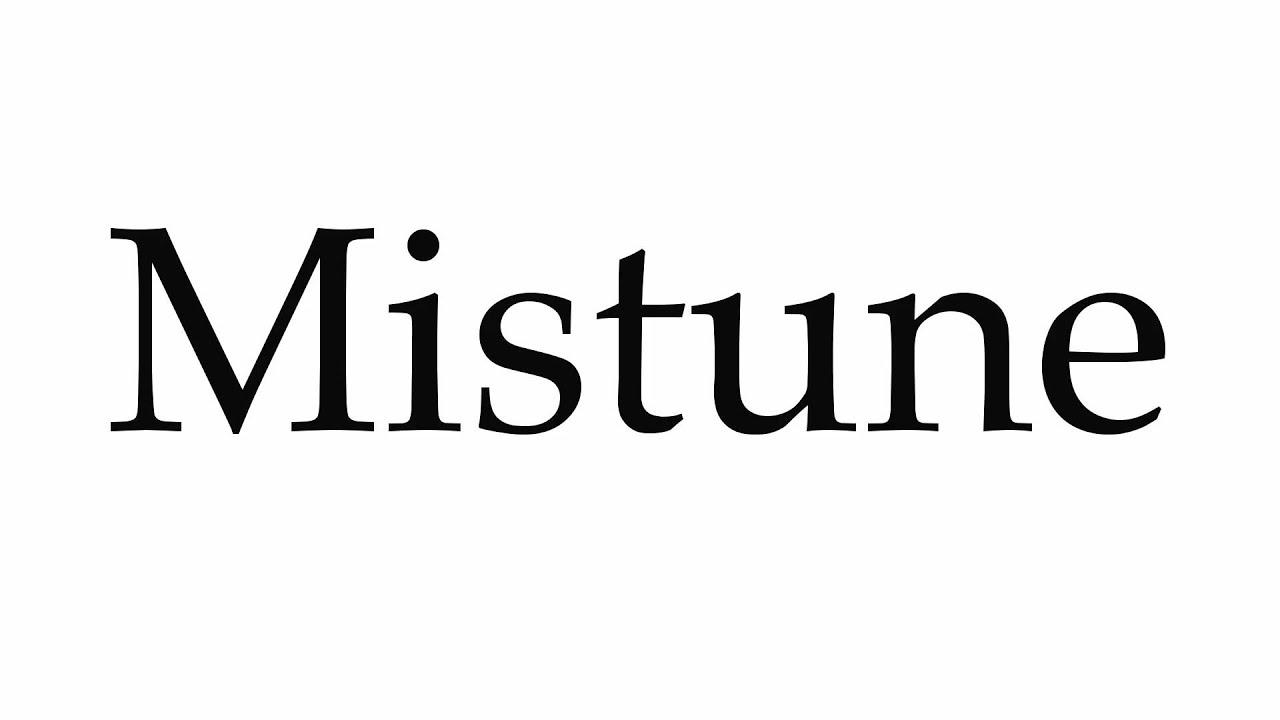 How to Pronounce Mistune
