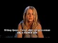 { ENG SUB + FRENCH SUB } Britney Spears - I'm not a girl not yet a woman Eng & French subtitles