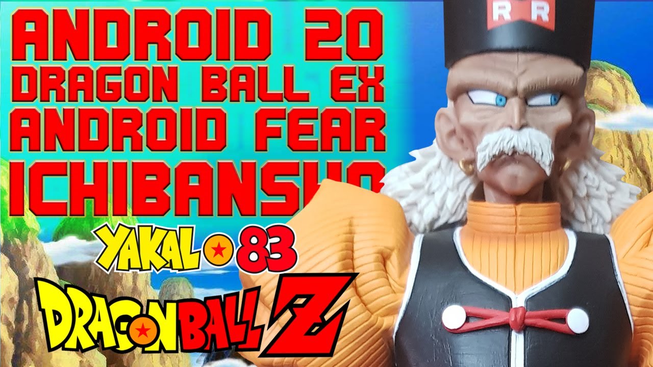 Dragon Ball Z Android 20 Dr. Gero Android Fear Ichibansho Bandai
