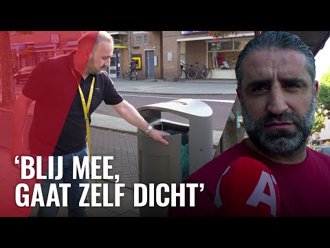 Zijn deze prullenbakken de oplossing voor het afvalprobleem?