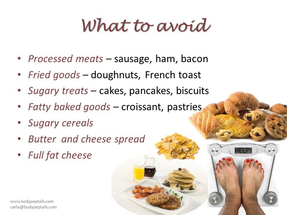 Eat this, not that breakfast YouTube