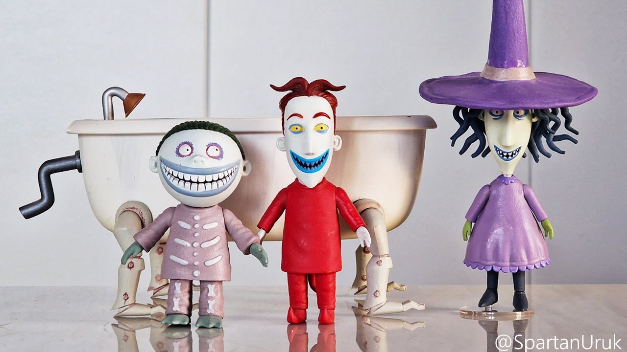 The Nightmare Before Christmas Lock, Shock & Barrel Bath Tub