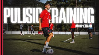 Christian Pulisic | Training at Milanello