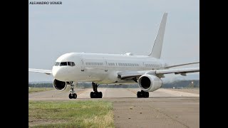 EXIT75 | BOEING C-32B | 02-4452 - USAF | LANDING AT MDZ/SAME
