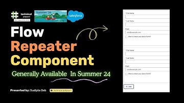 Use Flow Repeater Component To Collect Information And Create Records