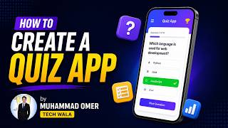 How to Create a Quiz Web App | Step-by-Step Tutorial | Muhammad Omer Tech Wala