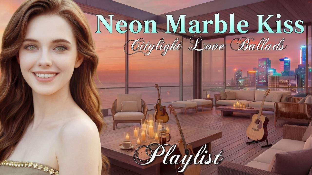 Neon Marble Kiss ✨ Акустические citylight любовные баллады | Urban Terrace плейлист [Vol.25]
