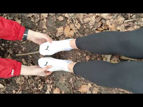 Kate Nike ZoomX Invincible Run and socks adventure