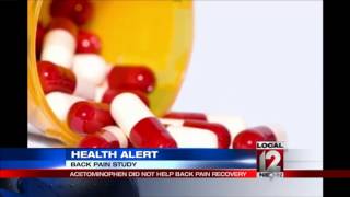 Health Alert: Acetaminophen and back pain