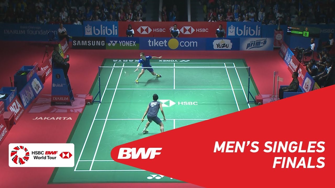 MS | Viktor AXELSEN (DEN) [1] vs Kento MOMOTA (JPN) | BWF 2018