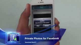 Private Photos for Facebook - iPhone app screenshot 5