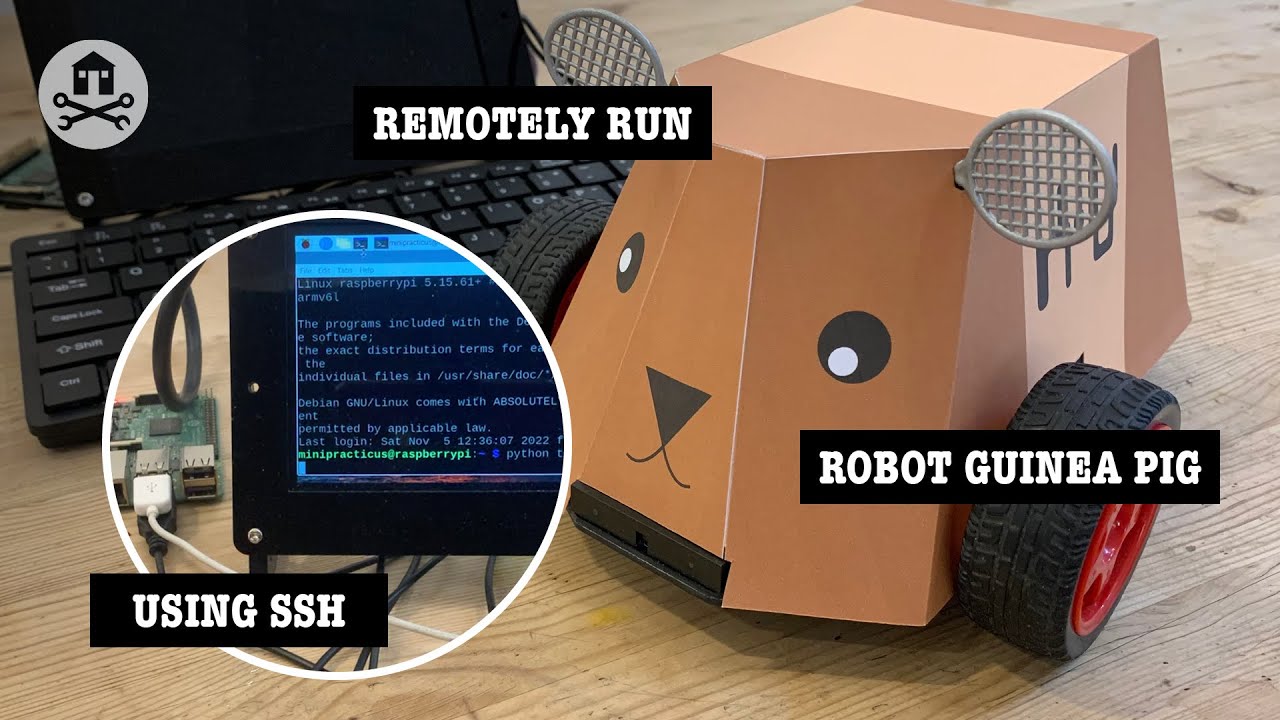 Using SSH to remotely control your robot over WiFi network. YouTube