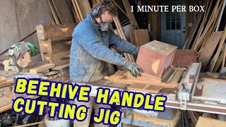 Easy Bee Box Handles With This Simple Table Saw Jig
