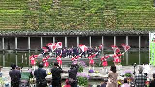 愛のしるしショートフラッグ演技