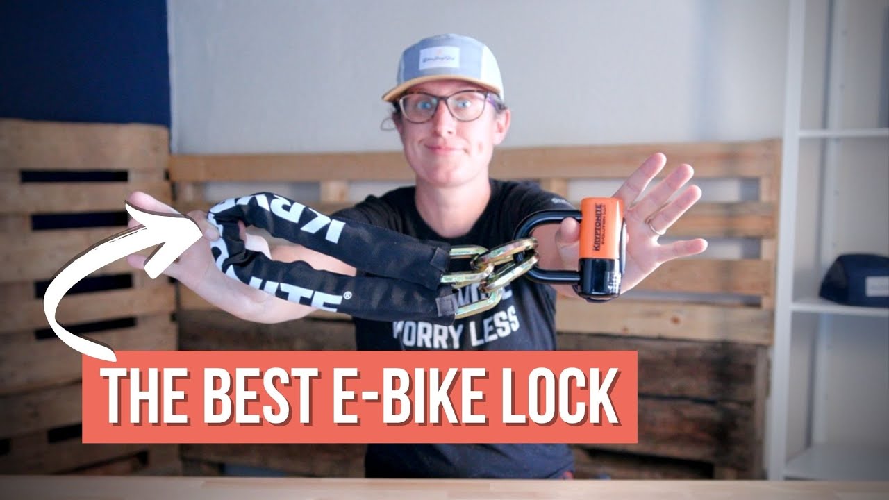 The BEST Electric Bike Lock?! The Kryptonite 1275 Cinch Ring Bike Lock  Review - YouTube