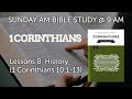 Bible study  1 corinthians 10113