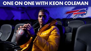 Inside Access With Buffalo Bills 2024 NFL Draft Pick WR Keon Coleman!