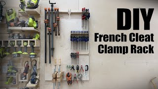 Simple DIY Clamp Rack