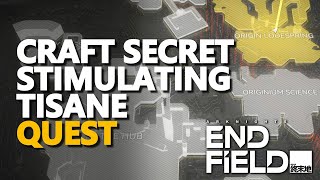 Craft Secret Stimulating Tisane Arknights Endfield