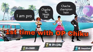 1st time with @opchiku18  & Chaddi #bgmi #funny #commentary #championchacha