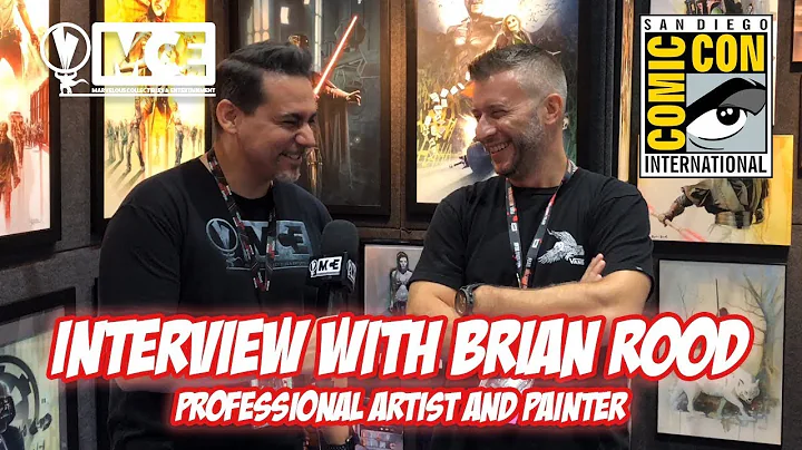 SDCC 2018 Interview with Brian Rood Artist and Pai...