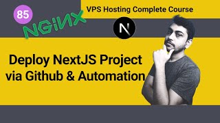 Deploy Next JS Project via Github and Automate Deployment Nginx VPS