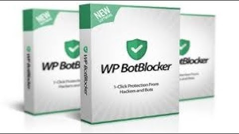 WordPress Plugins: WP Bot Blocker