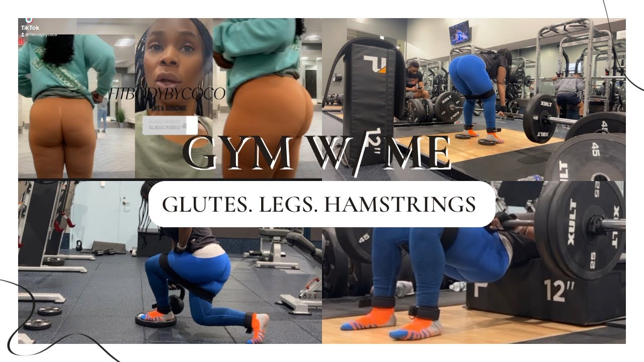 GYM W/ ME - Guided Full Leg Day Gym Vlog - YouTube