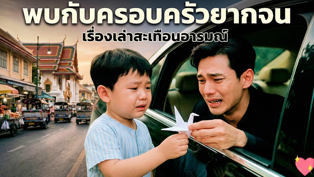 เศรษฐีกลับบ้านดึก พบแม่ลูกอ่อนขออาศัยติดรถ สิ่งที่เกิดขึ้นทำคนทั้งโซเชียลน้ำตาไหล | กฎแห่งกรรม